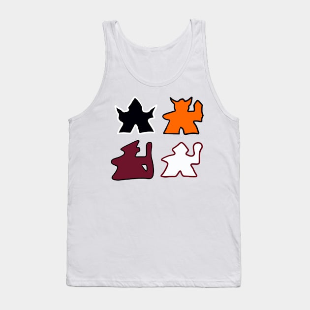 Meeples Tank Top by ARTEMIDA